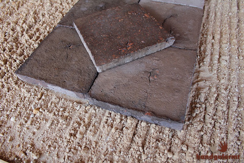 Antike Fliesen historisch mit altem Charme "Art Antiquus" | handgeformt