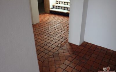 rustikale Bodenziegel