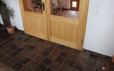 Antike Fliesen Wohnbereich