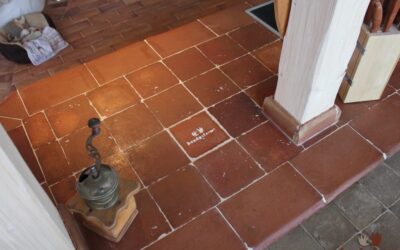 Küche Arbeitsplatte Terracotta