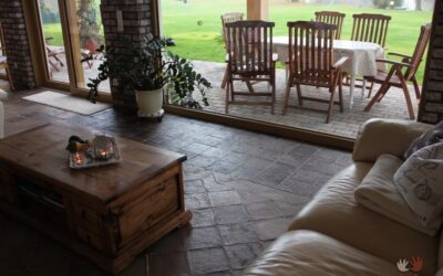 rustikales Wohnzimmer