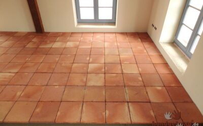 spanische Fliesen verlegen