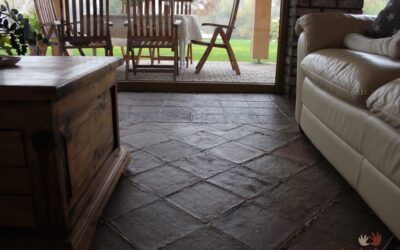 Terracottafliesen braun schwarz