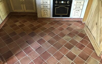 Küchenfliesen terracotta