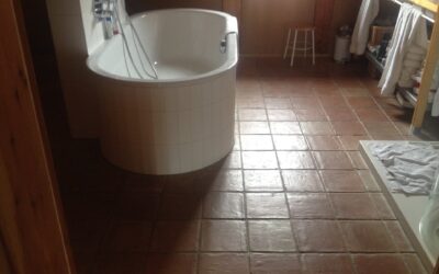 Bad Badfliesen Tonfliesen Backsteine