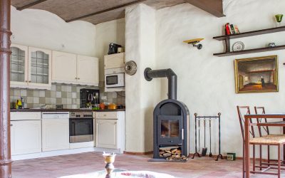 Bauernhaus Bodenfliesen Küche