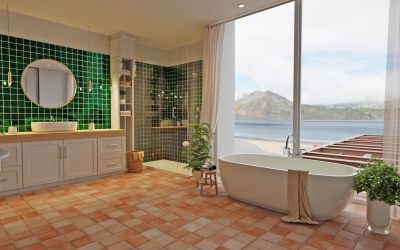 Bungalow Fliesen Badezimmer