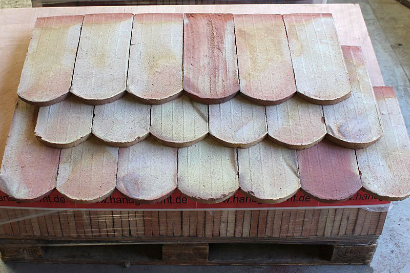 Dachziegel Biberschwanz