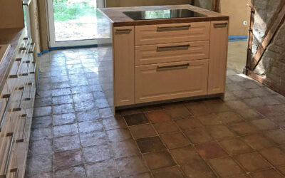 Fachwerkhaus Küche Fliesen