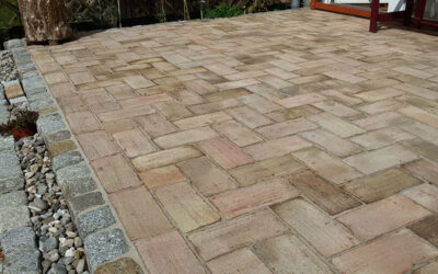 Feldbrandsteine Terrasse