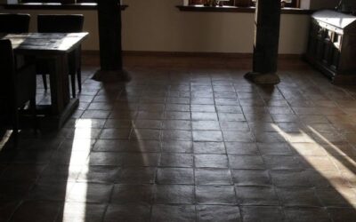 Bodenziegel, Ziegelboden, Naturstein