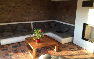 Fussboden Terracotta Mosaik