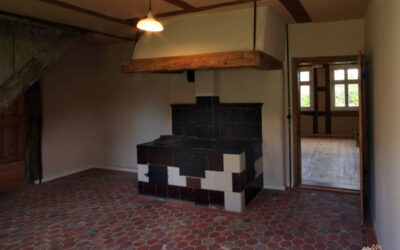 Feldbrandsteine Sechsecken Bodenfliesen