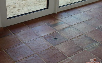 Bodenziegel mit Stern