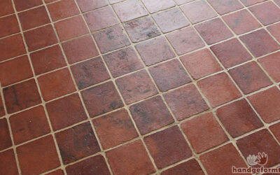 rustikale Fliesen handgeformt