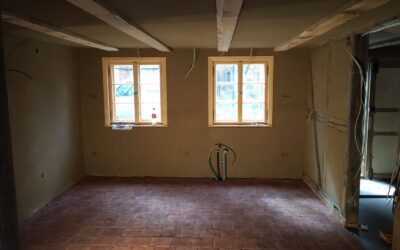 Fliesen verlegen Fachwerkhaus