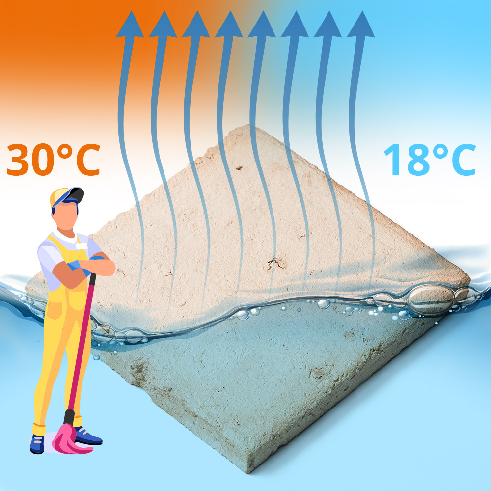 Fliesen Kühlung Fliesen Kühlung, Bodenfliesen, Wandfliesen, speicher wärme