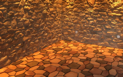 Mosaik Fussboden Terracotta