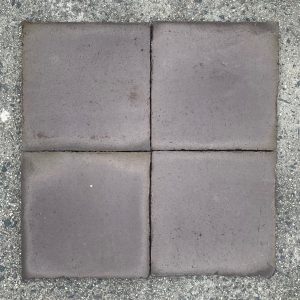 Blättermann Patina 28x28x1,5 grau Vorderseite