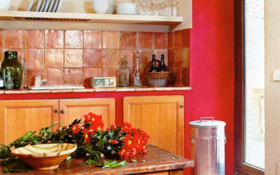 rustikale Fliesen Küche Italien Fliesenspiegel