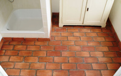 rustikale Fliesen Bad Boden