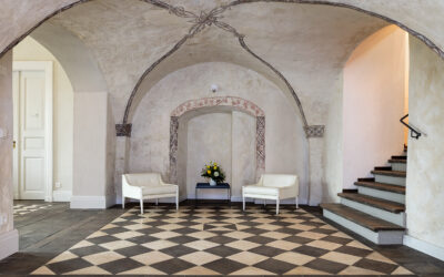 Schachbrett-Fliesen Lobby, Bodenfliesen