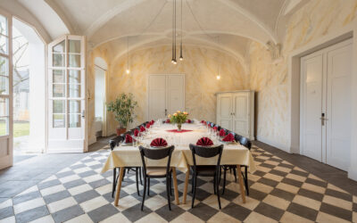 Schachbrettfliesen, Landhausfliesen