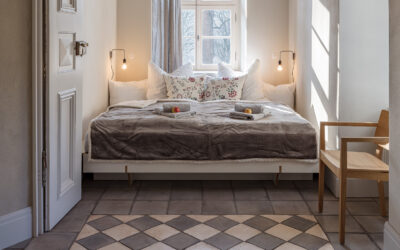 Terracotta Bodenfliesen Küche Wohnzimmer