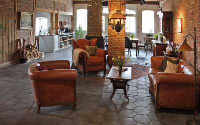 sechseckige Fliesen Wohnzimmer