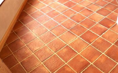 Terracottafliesen im Flur