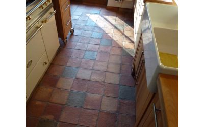 Terracottafliesen Küche