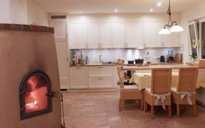 Terracottaplatten Küche