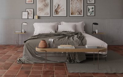 Townhouse Fliesen Schlafzimmer