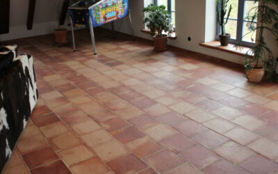 Art Blättermann 28 x 28 - Terracotta Fliesen - Verlegungsbeispiele