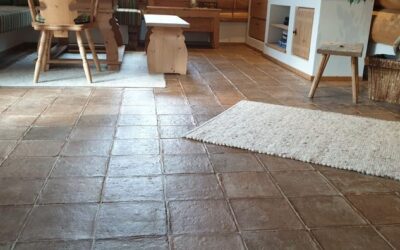 Wohnzimmerfliesen, braun, Sonderanfertigung