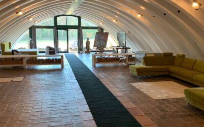 Braune Bodenfliesen in Loft, Wohnzimmerfliesen